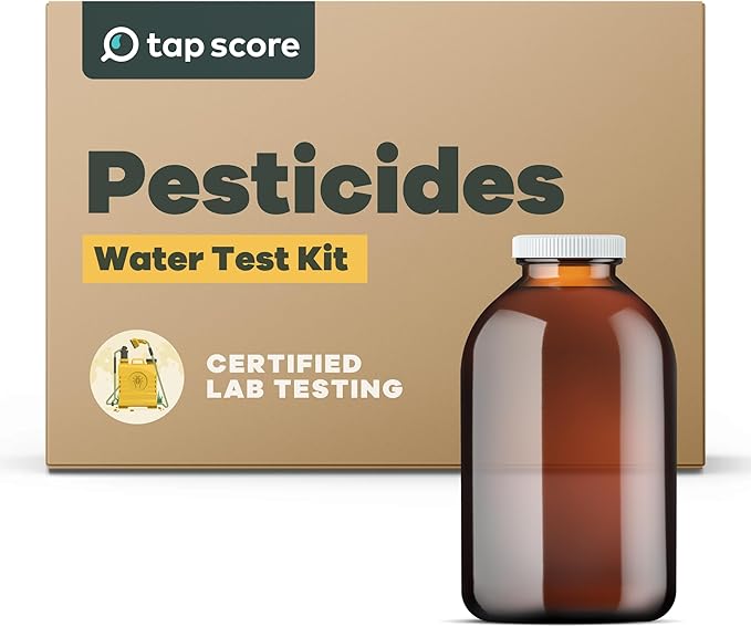 Tap Score Pesticides in Water Test Kit | Specialized EPA Certified Drinking Water Labs | #1 Best Home Water Test 2021-24 NYT Wirecutter | 100% Unbiased