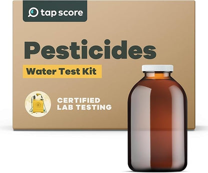 Tap Score Pesticides in Water Test Kit | Specialized EPA Certified Drinking Water Labs | #1 Best Home Water Test 2021-24 NYT Wirecutter | 100% Unbiased