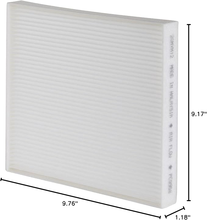 PG Cabin Air Filter PC9958 | Fits 2019-2024 Chevrolet Silverado 6500 HD, Silverado 5500 HD, Silverado 4500 HD, 2019-2024 International CV515, Recirculation