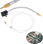 YWY Mist Coolant Lubrication Spray System with Check Valve and Stainless Steel Flexible Pipe for Metal Cutting Engraving Cooling Machine/Air Pipe CNC Lathe Milling Drill