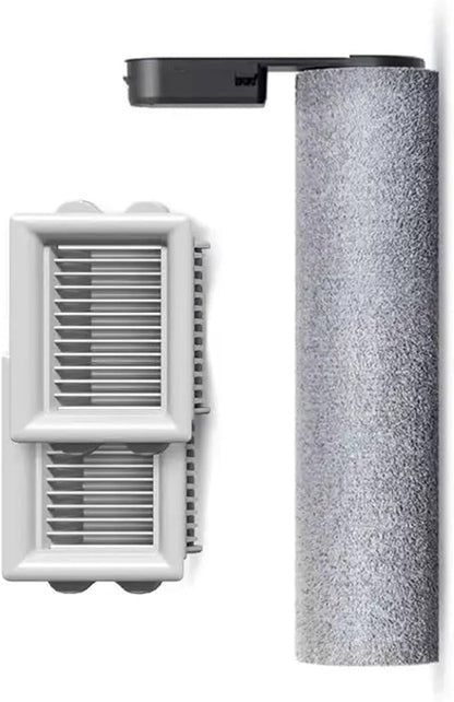 wet dry vacuum cleaner, Roller Brush + HEPA Filter，Compatible For Roborock Flexi Pro A20 A20 PRO Floor Scrubber Vacuum Cleaner Spare Parts,for home and floor