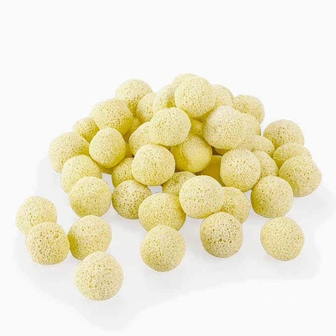 2500g 5.5lb Filter Media,bio Balls for Aquarium Filter，Pond Filter Media，Fish Tank Filter Media，Bio Balls Ceramic Rings ，Aquarium Filter Media with Mesh Bag