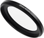 55mm to 42mm Step-Down Ring Filter Adapter,for All Brands UV ND CPL, Metal Ring Step-Down Rings Adapter Filter (55mm-42mm)