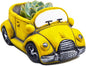 Cute Cacti & Succulent Plants Pot, Succulent Decor Planter Pot Indoor/Outdoor (Yellow)