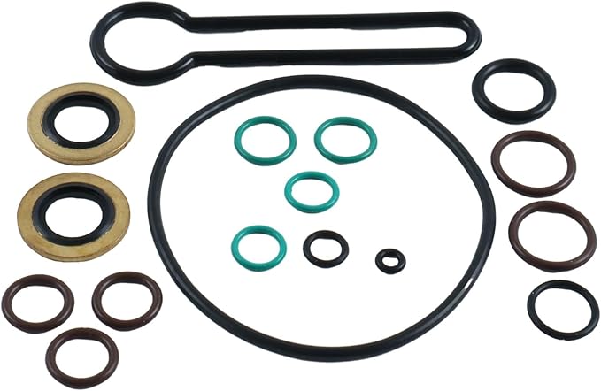 Fuel Filter Housing Seal Kit 904-535 Compatible with Ford Excursion 2003-2005 F-250 F-350 F-450 F-550 Super Duty 2003-2007 V8 6.0L Replaces 3C3Z9C165AA