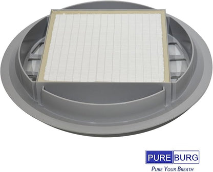 PUREBURG Replacement Filter Compatible with NILFISK Euroclean GD930 & ELECTROLUX UZ930 Vacuum Cleaner #1402666010,AN-IVF287,2-Pack HEPA