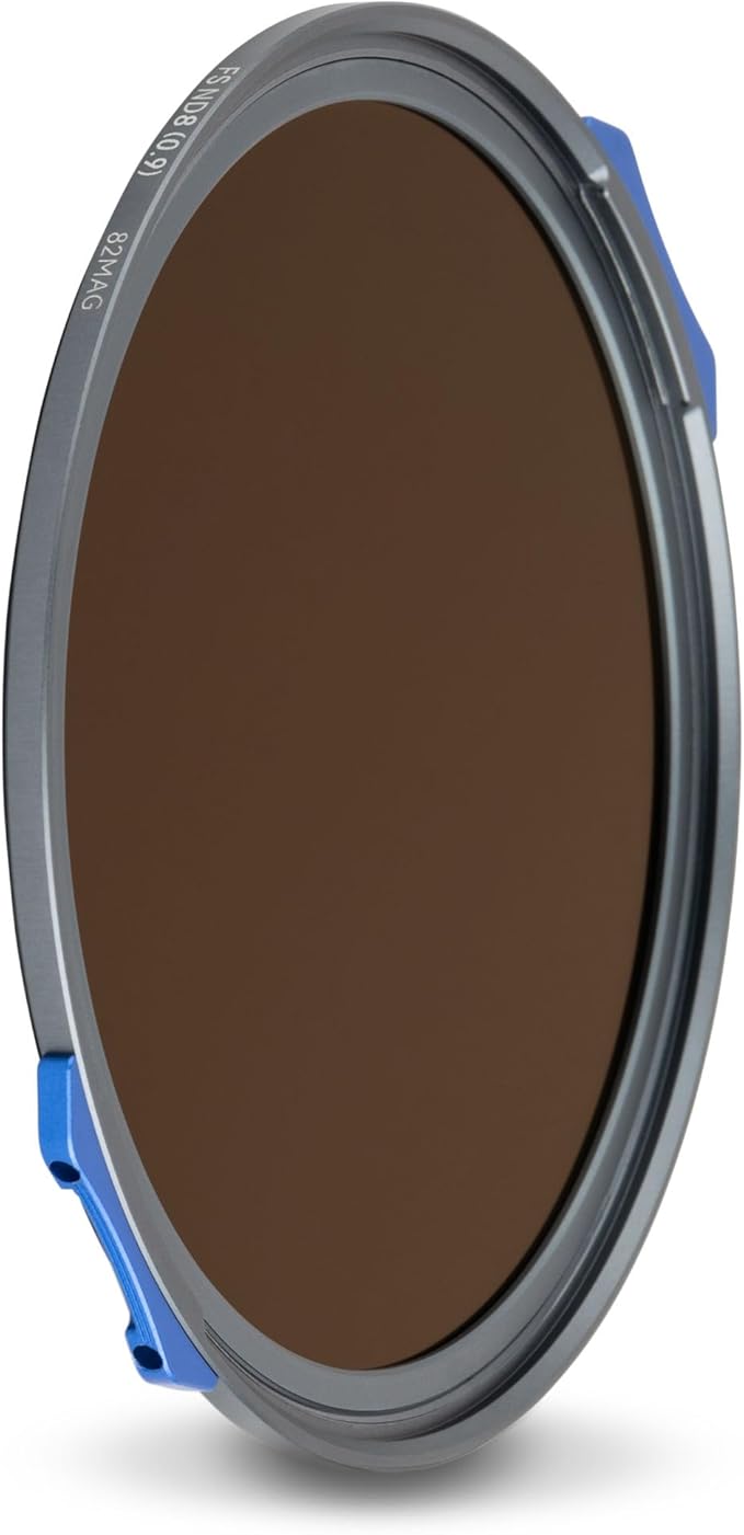NiSi - JetMag Pro 82MAG FS ND8, Magnetic 3-Stop (0.9) Full Spectrum Neutral Density Filter, Nano Waterproof Coating, Optical Glass, Ultra-Slim, Aluminum Frame, True Color - Lens Adapter Ring Required