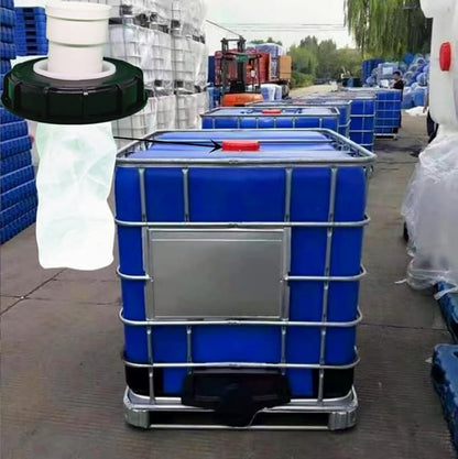 IBC Nylon Lid Filter 2 Pack IBC Lid Nylon Filter Screen Rain Water Filter, for Venting Ton Barrel Plastic Cover Tote Tank Lid Breath Cover