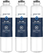 GLACIER FRESH DA29-00020B Refrigerator Water Filter Compatible with Samsung DA29-00020A/B, DA29-00020B-1, HAF-CIN/EXP, 46-9101, RF4267HARS For French Door Fridge Kitchen (3 PACK)