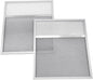 Range Hood Aluminum Grease Filter with Light Lens – 2 Pack, 11 x 12 x 3/8 Inches, Compatible with Air-O Hoods 1200 & Other Brands, Replacement Filters for Kitchen Exhaust Ventilation
