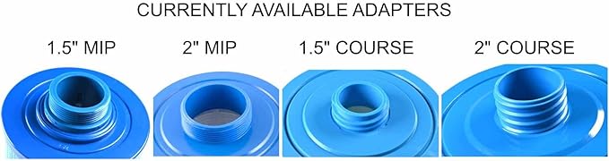 Pool Spa Efficiency - The Infinity Hot Tub Filter - Easy to Use, Clean Economical - Long Lasting Hot Tub Spa Filter - Eco Friendly Spa Filters Replacements - 6+ Years Lifespan - (1.5" MIP Thread)