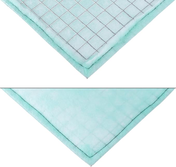 Repa Market 12" x 12" Replacement Air Filter for 10" Duct Filter Box – G3 Class Purifier Filter for Dust Collection, Lint Trap – Air Purifier – HVAC Ventilation System Filters, Home Improvement