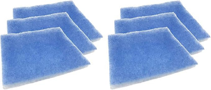 Nispira Replacement Polyester Filters Compatible with BetterVent Indoor Lint Dryer Vent, A pack of 6 Filters