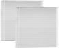 201 Furnace MeRv-10 Filter 2 Pack Compatible with Len-nox X0445 PMAC-20C, 2200, 2250 Whole-House, Space-Gard 2200 Air Cleaner Purifiers Replacement