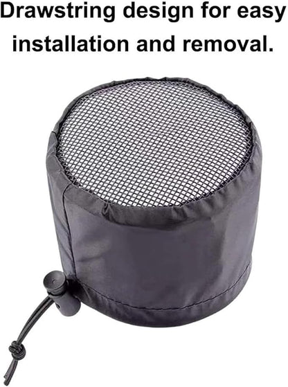 Grow Tents Vent - Dustproof Duct Filter, Flexible Vent Cover Tent with Two Pieces, Indoor Accessory Greenhouse Laundry Kitchen Rv, Grow Ten Covers for Plant Tent Airflow Control X0.39 Inches