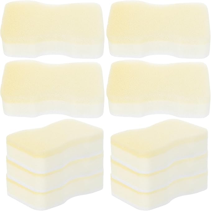 Beaupretty 15pcs Lampshade Cleaning Sponges Dry Fabric Cleaner Reusable Dust and Soot Removal for Lampshades Curtains Pet Hair and Craft Cleaning