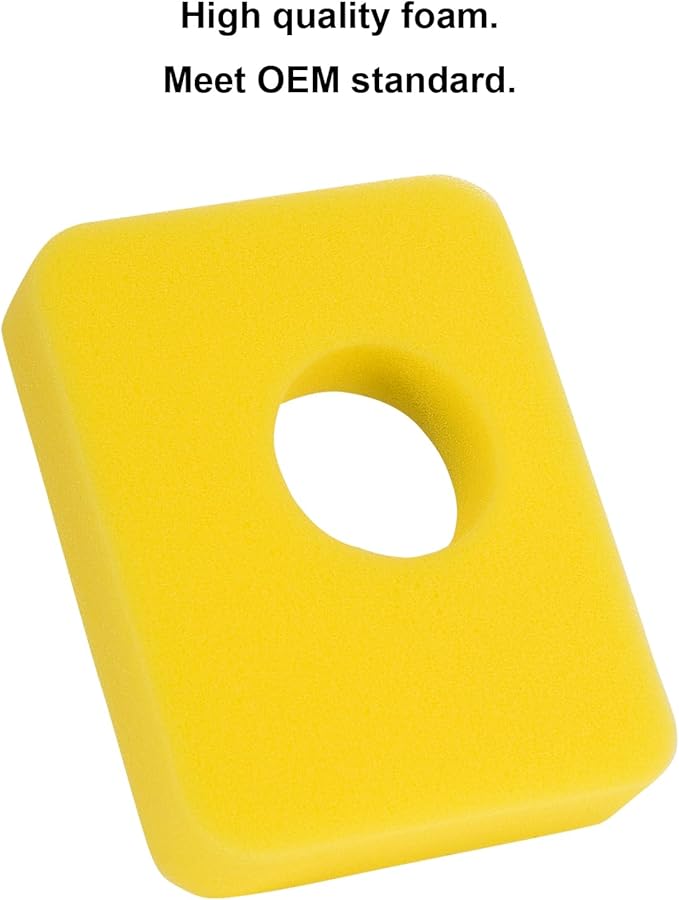 ZLKSKER 799579 Foam Air Filter Replacement B&S 5434 4248 09P000 08P000 Lawn Mower Air Cleaner for 550E-550Ex Series Engine (2)