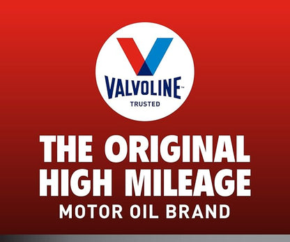 Valvoline Full Synthetic High Mileage with MaxLife Technology SAE 10W-30 Motor Oil 1 QT (Pack of 2)