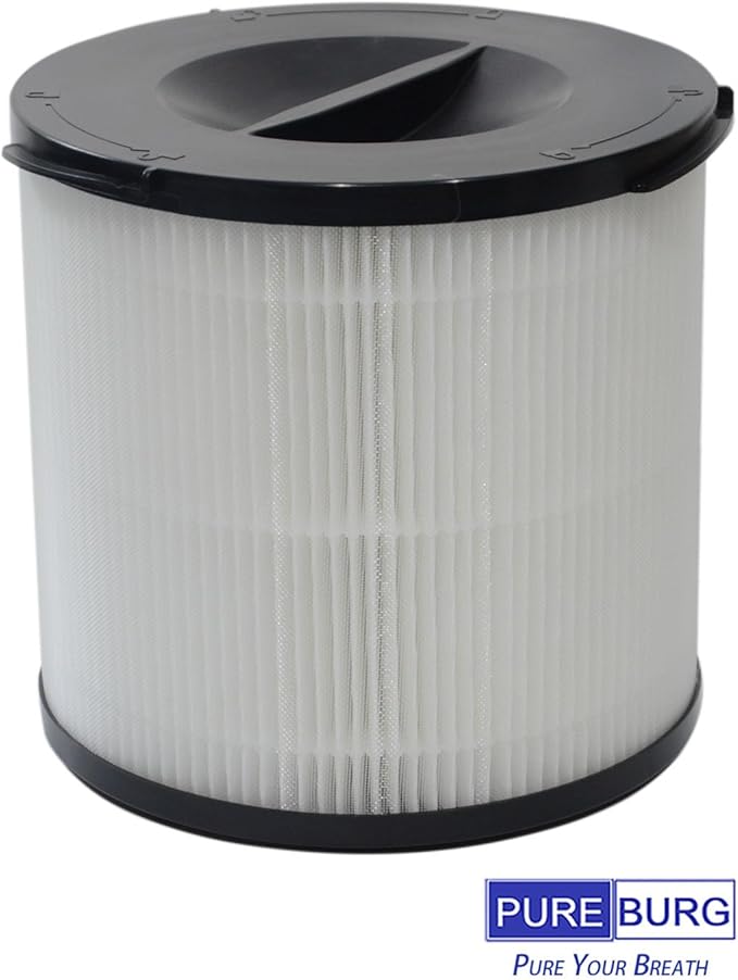 PUREBURG Replacement Filter Compatible with Morpilot, Keenstone,ASLOTUS ELITUN Safe-Mate KJ130V1 Air Purifiers, H13 HEPA Activated Carbon 2-Pack Air Clean Dust VOCs Odor