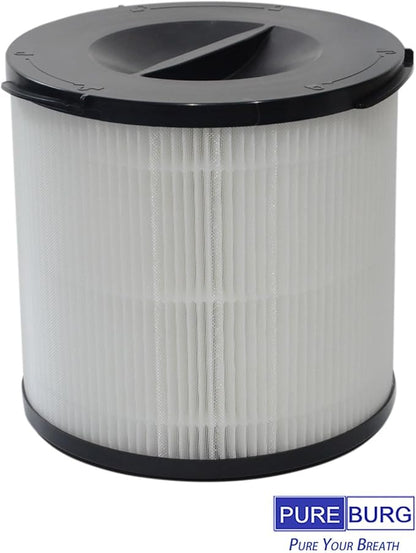 PUREBURG Replacement Filter Compatible with Morpilot, Keenstone,ASLOTUS ELITUN Safe-Mate KJ130V1 Air Purifiers, H13 HEPA Activated Carbon 2-Pack Air Clean Dust VOCs Odor