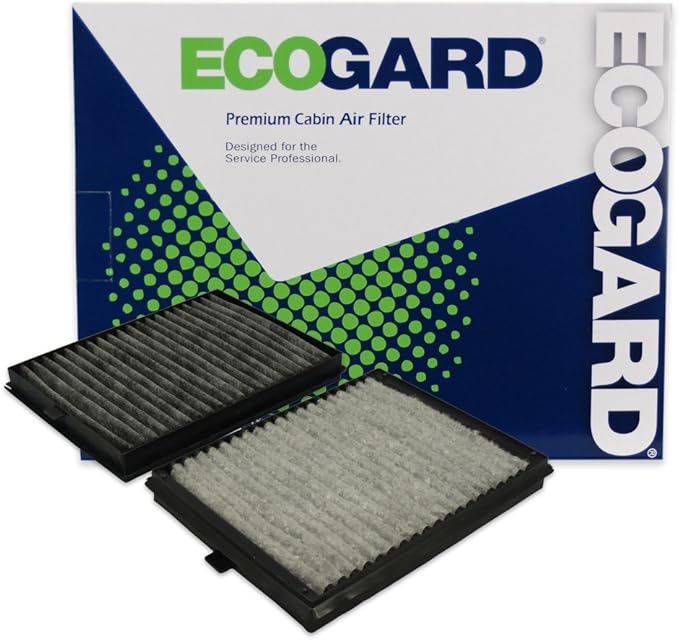 ECOGARD XC35509C Premium Cabin Air Filter with Activated Carbon Fits 2001-2003 BMW 530i, 525i, 2000-2003 M5