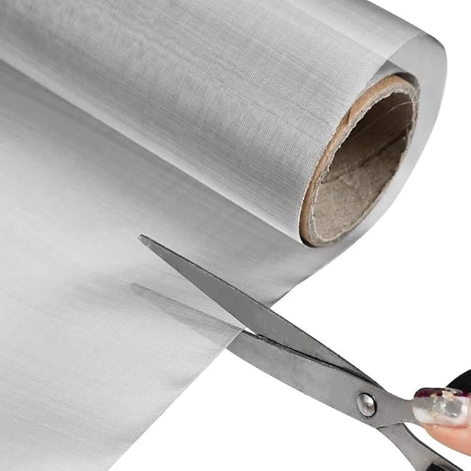 Stainless Steel Woven Wire Mesh Stainless Steel Wire Mesh 30 Mesh/150 Mesh Steel Woven Mesh Tear Resistant Filter Screen Sheet for Rodent Control Anti Mosquito Insect