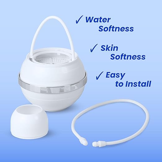 Bath Filter for Tub Faucet - Lasts up to 12 Months, Removes Chlorine & Fluoride, Softens Water for Healthier Skin, Hair & Nails