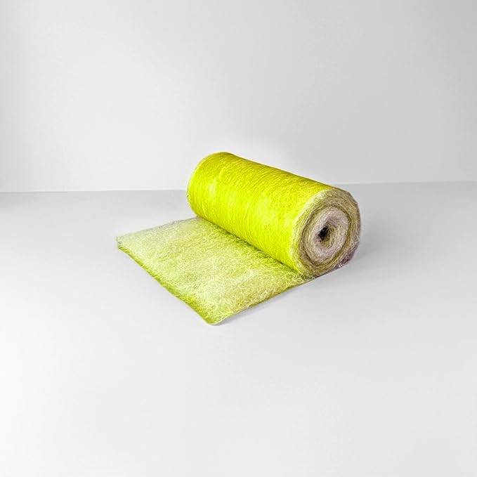 Fiberglass Paint Booth Filter Roll, for Spray Booth 22-Gram Yellow 200ft (36" x 200ft)