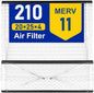 2Pack 210 Replacement Filter Compatible with Aprilaire Size: 20x25x4 MERV 13 Whole House Air Purifiers model:1210, 1620, 2210, 2216, 3210, 4200.Not fit for 1213 UPGRADE KIT(MODEL 2120 OR 2200)