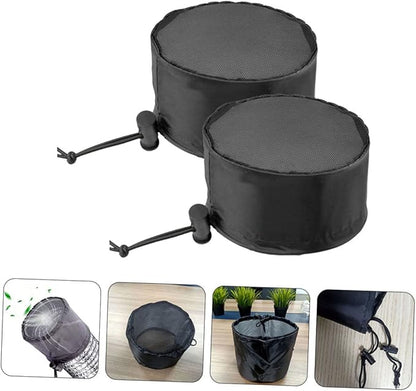 BESPORTBLE 2pcs Grow Tent Accessories Vent Filter Grow Tents Air Duct Filter Cover for Plant Vent Fan