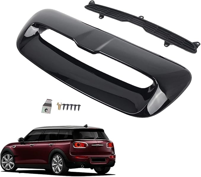 Car Front Air Intake Vent Scoop Car Air Flow Intake Hood Compatible With BMW Compatible With Mini And Cooper R55 R56 R57 R58 R59 2007-2013(Carbon fiber black)