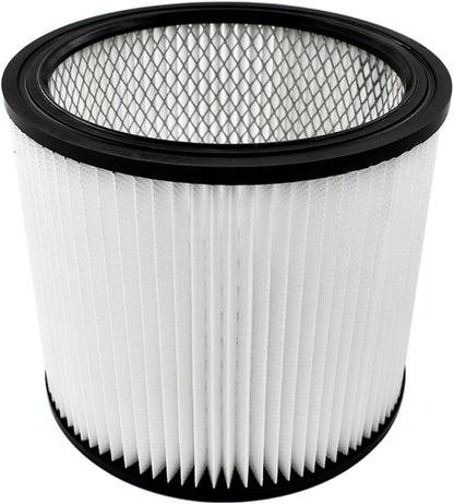 Keenso Iron Fabric Cotton Vacuum Cleaner Filter Replacement for 90350, 90304, 90333, Ideal for Concrete Powder and Plasterboard