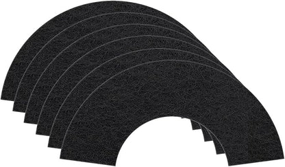 6 Pack Carbon Filters Compatible with Model LR 4, Cat Litter Box Filters Replacement to Absorb Odors from Pets, Keep Your Home Clean and Fresh
