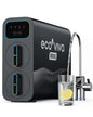 E8 800GPD Compact Reverse Osmosis System 800 GPD Fast Flow RO Water Filter, 9 Stage Tankless Under Sink RO Water Filtration System High Pure to Drain, LED Smart Real-Time Display Faucet