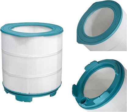 Pool Filter S8M150 Sta-Rate System 3 170147 Pentair Modular Media 450 25022-0203s-25021-0202s Inner and Outer Cartridge Replacement Kit (Teal)