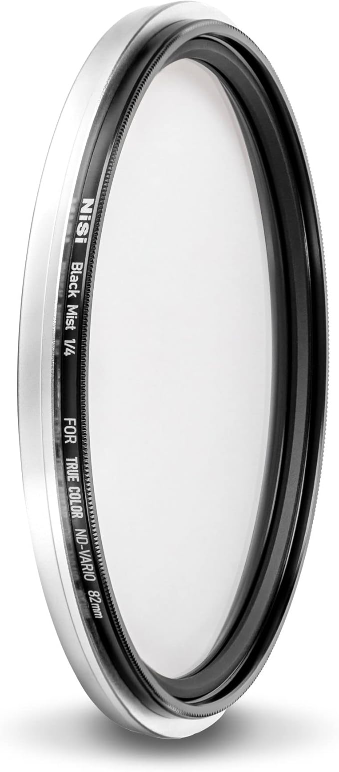 NiSi 67mm Swift VND Mist Kit - True Colour 1-5 & 4 Aperture Variable ND + ND16 Filter + Black Mist Diffusion Effect + Adapter Ring