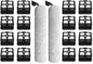 Scrubber Wiper Filter Soft Brush Wet and Dry Vacuum Cleaner Spare Part，Compatible for Dreame， M13 / H13 Accessories(Set C)