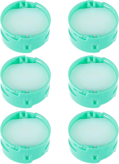 Odor Neutralizer Cartridge Replacement for Shark Vacuum Cleaner, Compatible with AZ3000 AZ3002 HZ3000 HZ3002 IZ862H IZ562H ZD550, 6pcs Green Original, 1.5 inches, HEPA, VACUUM FILTER, Filter