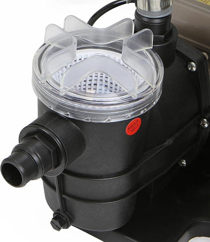XtremepowerUS 13" Sand Filter with 3/4HP Pool Pump Digital Programmer Timer 2,640 GPH for Above Ground Swimming Pool Pump Set Up To 10,000 Gallons