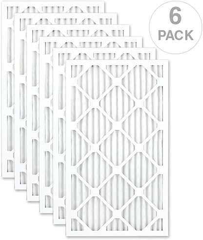 AIRx HEALTH 14x24x1 MERV 13 Pleated Air Filter - Made in the USA - Box of 6
