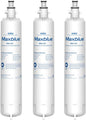 Maxblue Replacement for GE® RPWFE®, RPWF (with CHIP) Refrigerator Water Filter, Compatible with WSG-4, WF277, GFE28GMKES, PFE28KBLTS, GFD28GSLSS, PWE23KSKSS, GYE22HMKES, DFE28JSKSS, 3 Filters