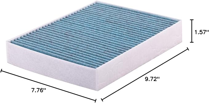 PureFlow Cabin Air Filter PC4255X | Fits 2017-2025 Porsche 911, 2020-2025 718 Cayman, 2019-2025 718 Boxster, 2020-2025 718 Spyder, 2012-2016 BMW 328i, Recirculation