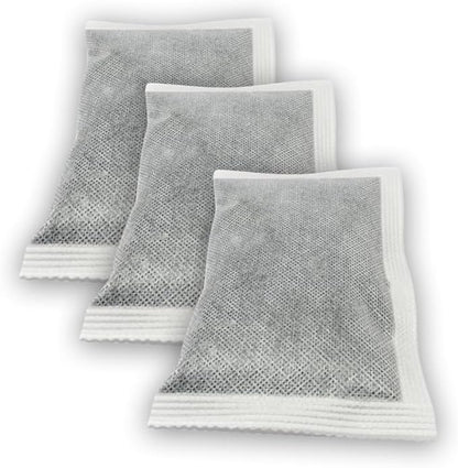 Green Piece® Activated Charcoal Air Filters for Odor Removal (Made In USA) – Compatible with ITouchless Trash Cans (Pack of 3) – Not Made by iTouchless – Premium Odor-Absorbing Filters by Green Piece®