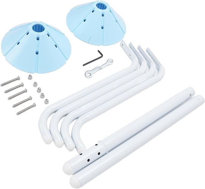 Pool Filter Cleaner Stand, Stainless Steel Rotating Pool Filter Cleaner Tool for Cartridges, with for Swimming Pool Filtration System