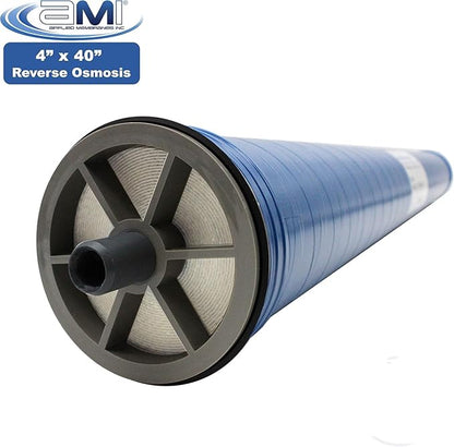 4x40 Reverse Osmosis Membrane Element for Tap Water | 2400 GPD at 225 psi | 99.5% Rejection | Replacement Commercial RO Membrane | Applied Membranes USA M-T4040A (Replaces TW30-4040)…
