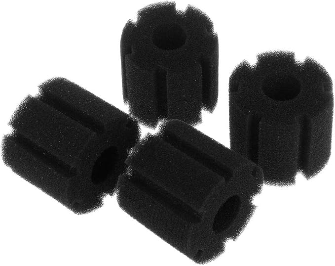 4 Pcs Aquarium Filter Sponges Replacement Media for Biological and Mechanical Aquariums Sponge for Water Bio Sponge Filter Media Pad Cut-to-fit Foam