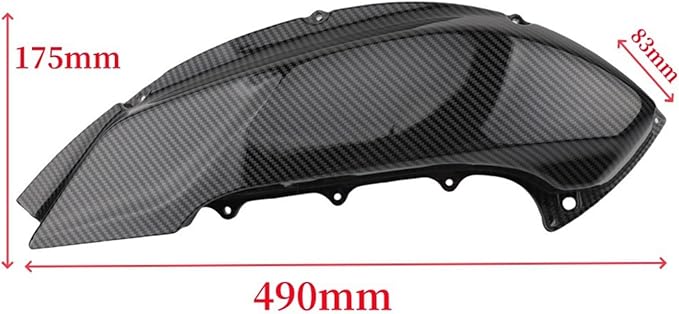 Motorcycle Air Filter Guard Cover Engine Protective Shell Case Waterproof Dustproof Cover for Y-AM-AHA Nmax155 Nmax125 BWS125 AEROX NVX155 CYGNUS GRYPHUS FORCE2.0 2020-2024 Black