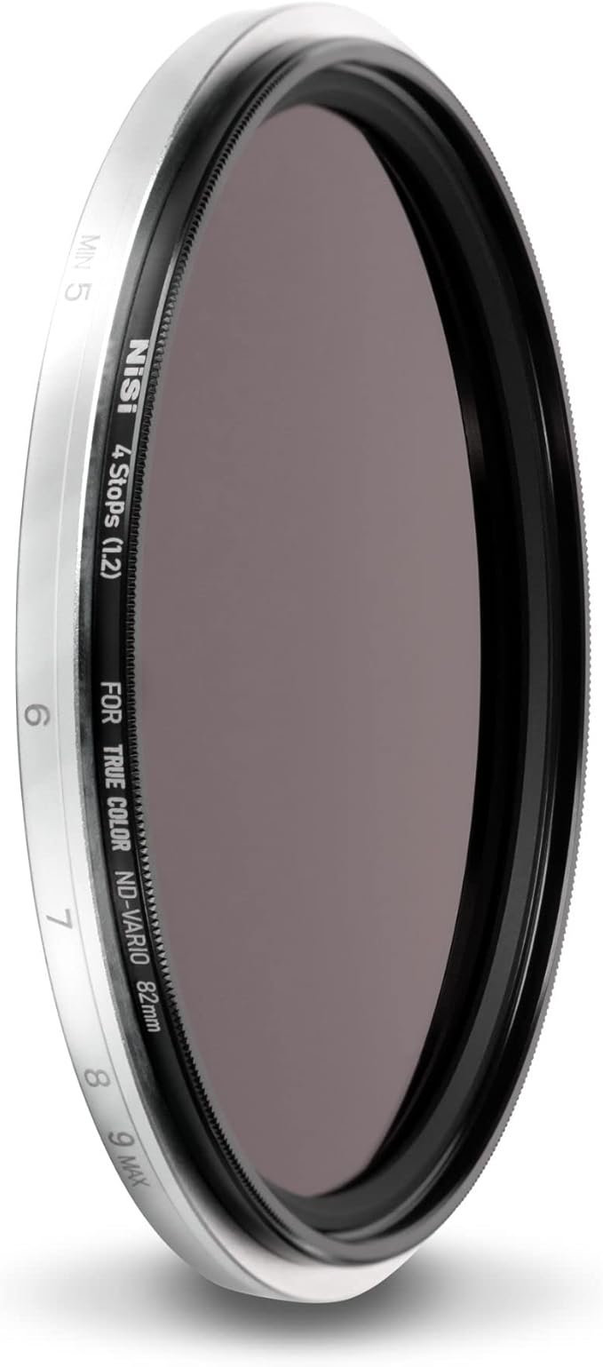 NiSi 72mm Swift 1-9 Stop VND Mist Kit | 1-5 Stops VND, 4-Stop ND, and Black Mist 1/4 Filters | Photography and Videography
