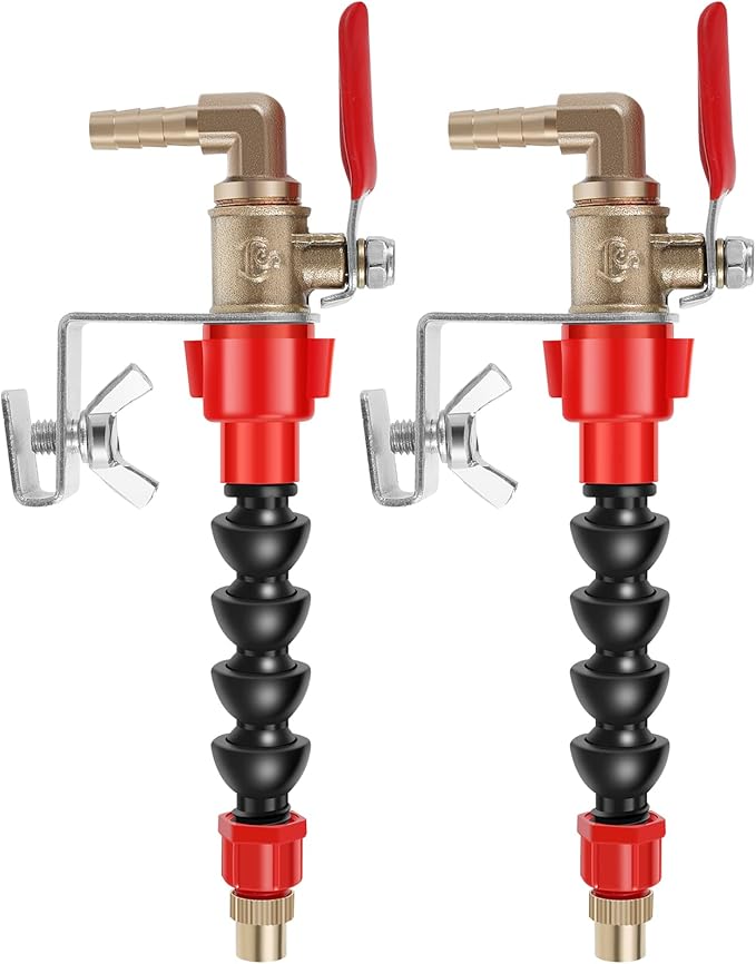 2 Pcs Dust Remover Water Sprayer for Cutting Machine, Cutting Machine Misting System Water Sprayer, Universal Dust Remover System Nozzle, Coolant Misting