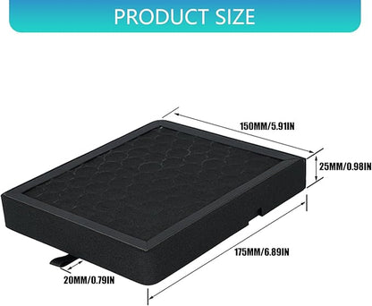 Activating Carbon Air Filter Cartridge Suitable for H2S/H2C Easy Installation 3D Printer Part Replacement Printing Carbon Air Filter